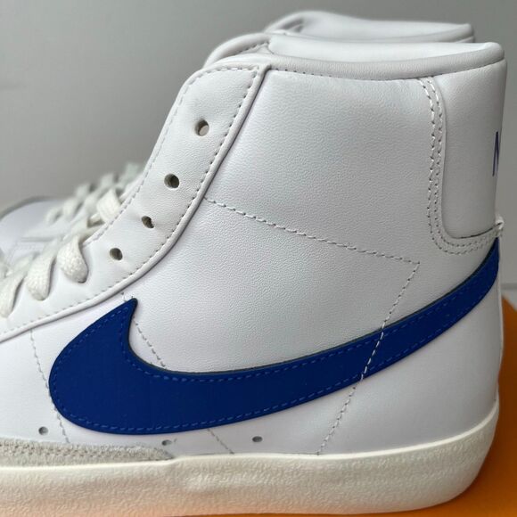 NIB Nike Blazer Mid 77 Vintage Racer Blue Ankle Shoes #369 - Picture 6 of 12